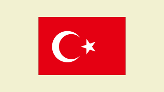 これはどこの国旗でしょうか？│今日のなぞなぞ トルコの国旗のアジアの国のシンボルマークのパターン 枕カバーを放り投げてスクエアベア 50cm x 50cm